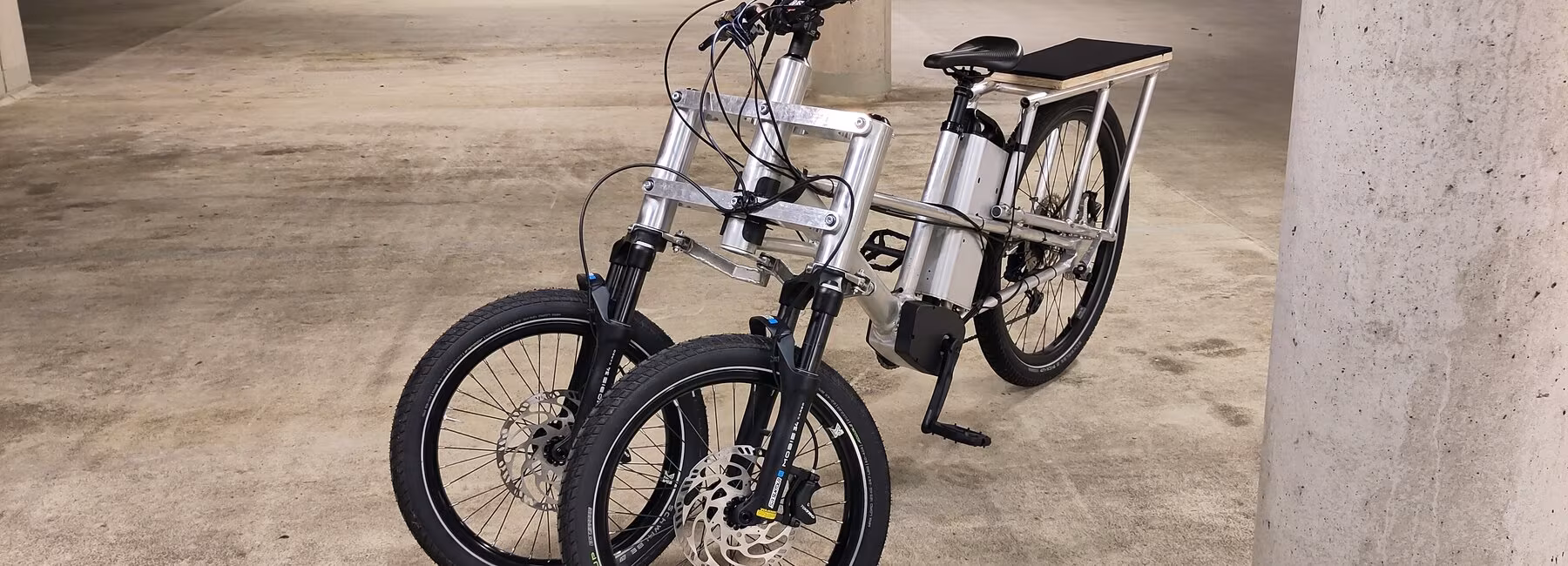 Dreirädriges Lastenbike