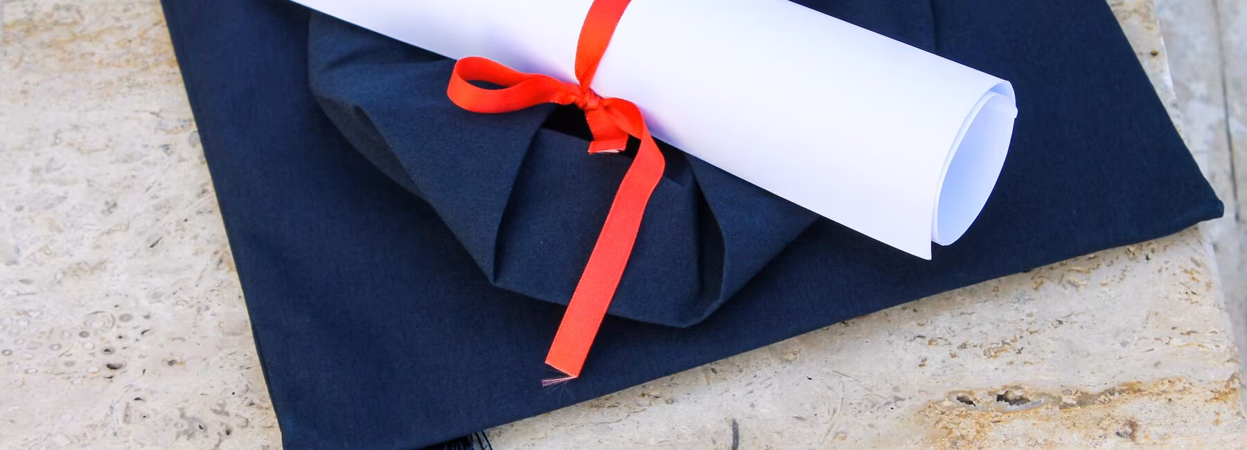 Doctor’s cap with certificate